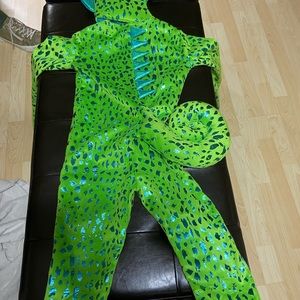 Chameleon toddler costume - pd $60 asking $30 - perfect condition